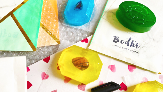 Gemstone Soap