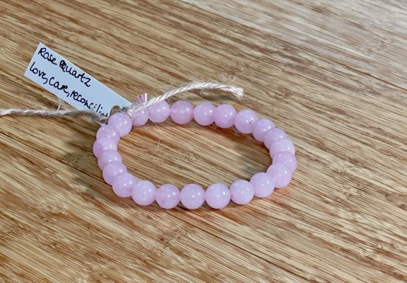 Rose Quartz Bracelet 8mm
