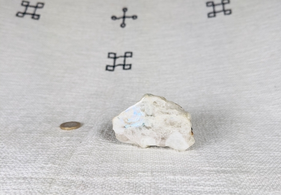 Rainbow Moonstone Slice