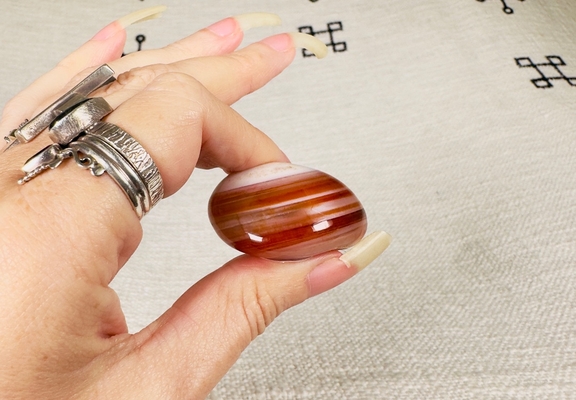 Striated Carnelian