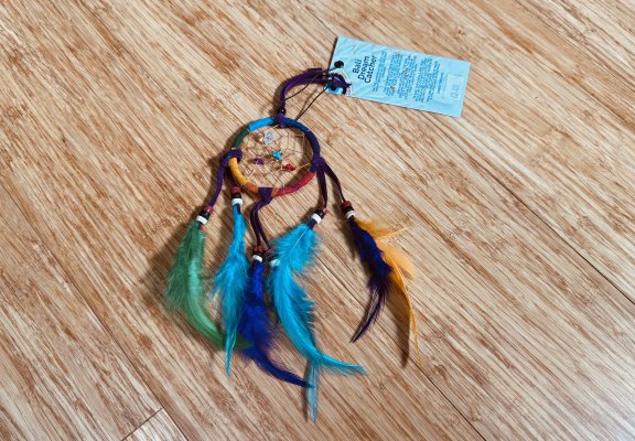 Small Rainbow Dreamcatcher
